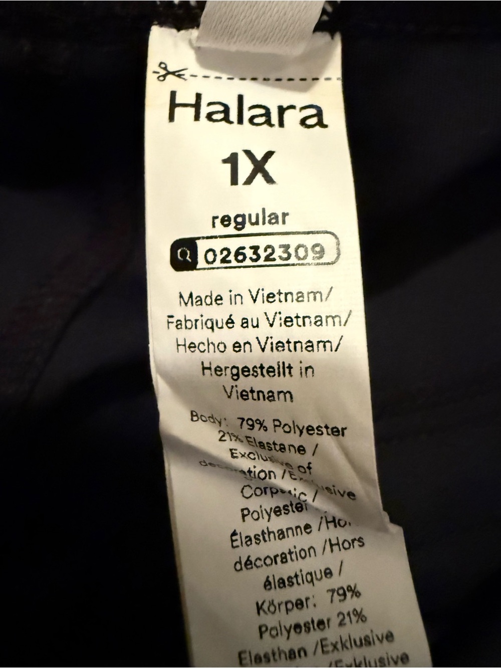 NWT HALARA HalaraFlex™ DayStretch High Waisted Pocket Work Flare Pants Sz 1X - Picture 7 of 15